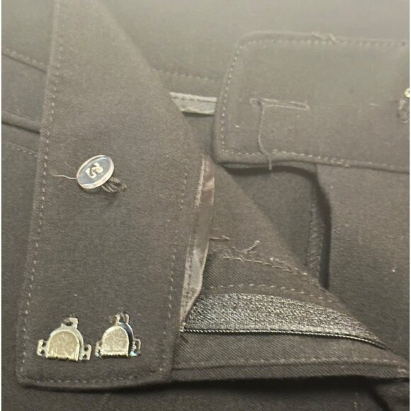 Rafaella Black High-Rise Dress Pants Polyester Rayon Blend Women's Size 14-READ - Picture 5 of 14